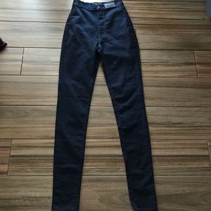 Fashion nova ( dark blue high waisted ) jeans
